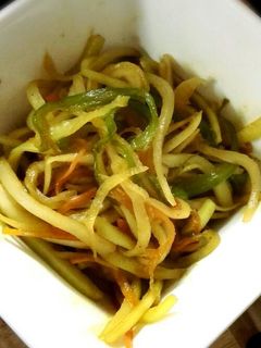 無駄なし大根の皮のカレーキンピラ-レシピのメイン写真