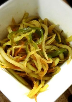 無駄なし大根の皮のカレーキンピラ-レシピのメイン写真