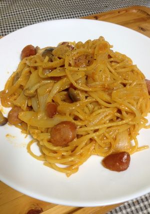 ナポリタン味のガリガリ君でナポリタン!-レシピのメイン写真