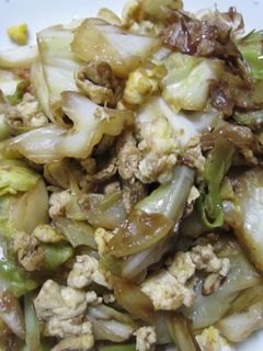 キャベツと卵のあっさり炒め(^^♪-レシピのメイン写真