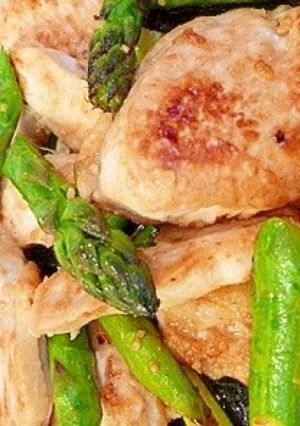 鶏肉とアスパラガス炒め-レシピのメイン写真
