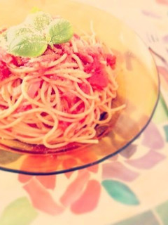 シンプルで簡単☆トマトパスタ-レシピのメイン写真