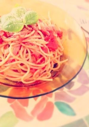 シンプルで簡単☆トマトパスタ-レシピのメイン写真
