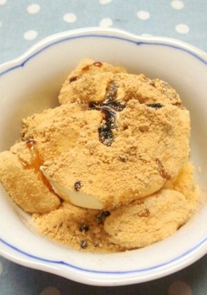 おすすめ!信玄餅アイスの食べ方-レシピのメイン写真