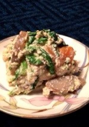 菜の花の入った♡春♡七色の白和え-レシピのメイン写真