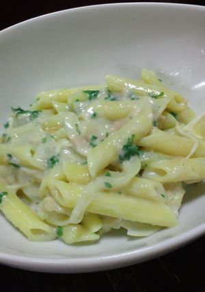 レモンで仕上げるツナクリームパスタ-レシピのメイン写真