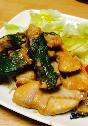 豚ロースの大葉巻き 味噌だれ-レシピのメイン写真
