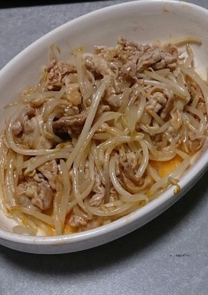 もやしをたくさん食べたい！ピリ辛炒め-レシピのメイン写真