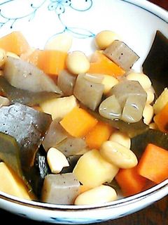 お弁当や常備菜に!基本の五目豆煮-レシピのメイン写真