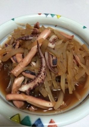 イカと大根の煮物-レシピのメイン写真