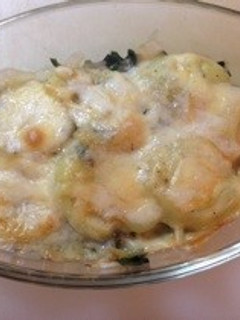 ほうれん草とポテトのチーズ焼き-レシピのメイン写真