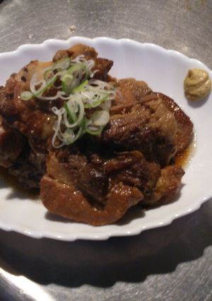 圧力鍋で柔らか豚バラ肉の角煮-レシピのメイン写真