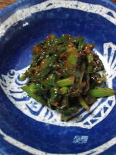 なばなの酢味噌和え-レシピのメイン写真