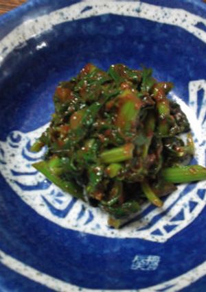 なばなの酢味噌和え-レシピのメイン写真