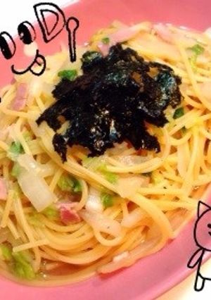 鰹だしの和風スープパスタ♡-レシピのメイン写真