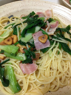 ♫わけぎとベーコンの春パスタ♫-レシピのメイン写真