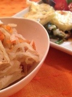 基本の和食 切り干し大根の煮物 厚揚げと-レシピのメイン写真