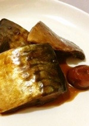 鯖の梅醤油煮 ※冷凍した鯖の調理に♪-レシピのメイン写真