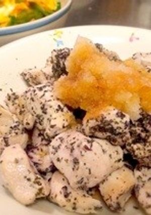 簡単★鶏胸肉のゆかりおろしポン酢-レシピのメイン写真