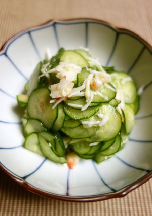 カニときゅうりの酢の物-レシピのメイン写真