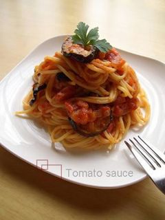 なすとトマトのスパゲティ-レシピのメイン写真