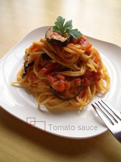 なすとトマトのスパゲティ-レシピのメイン写真