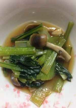 10分で♪小松菜の煮浸し-レシピのメイン写真