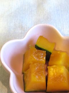 とっても簡単!レンジdeかぼちゃの煮物-レシピのメイン写真