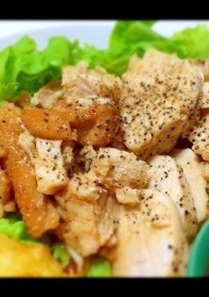 鶏むねのガーリックグリル-レシピのメイン写真