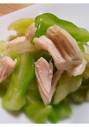 春キャベツと鶏ささ身の中華和え-レシピのメイン写真
