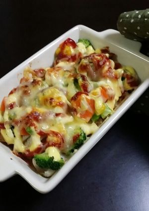 ♪ちくわでピザ風ベジタリアン♪-レシピのメイン写真