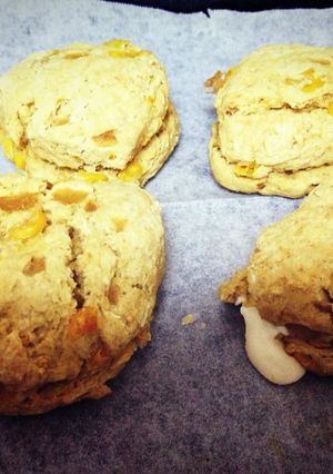 ＊チーズinカレースコーン＊-レシピのメイン写真