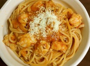 赤エビ(赤えび)の超絶品 濃厚パスタ-レシピのメイン写真