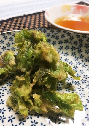 子どもも大好きふきのとうのかき揚げ-レシピのメイン写真