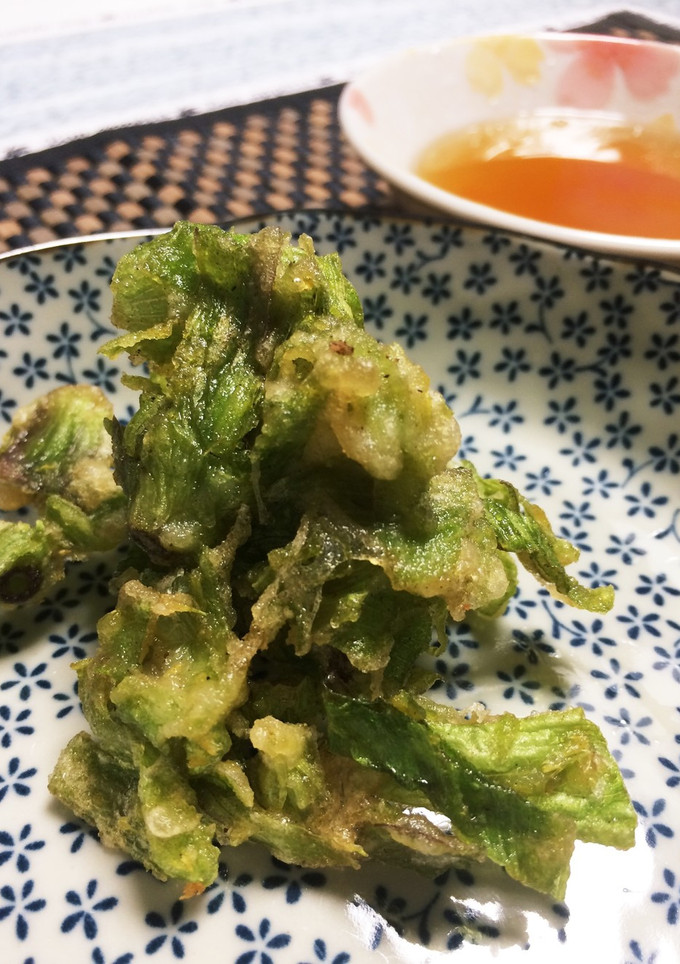 子どもも大好きふきのとうのかき揚げ-レシピのメイン写真