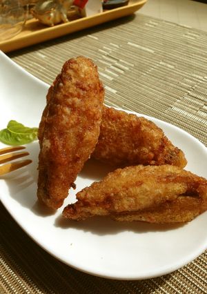 新学期のお弁当に✿鶏手羽中の唐揚げ✿-レシピのメイン写真