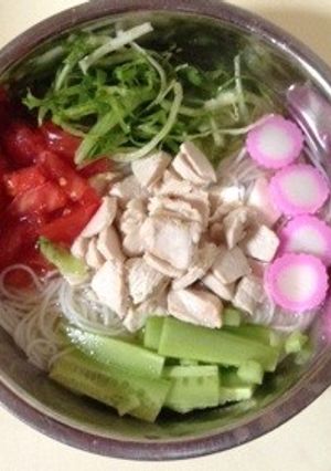 犬用 カラフルそうめん★-レシピのメイン写真