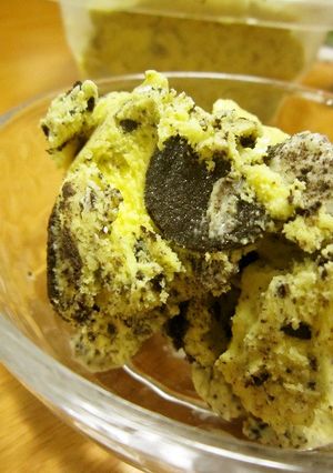 ヘルシー☆クッキークリームアイス-レシピのメイン写真