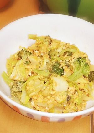 春野菜のトマたま焦がしマヨ炒め。-レシピのメイン写真