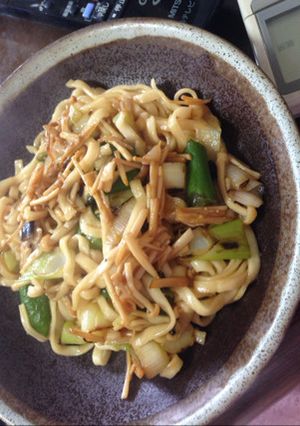 辛味噌野菜焼きうどん-レシピのメイン写真