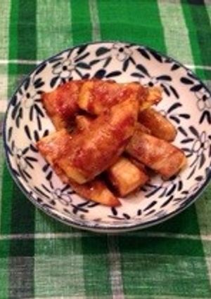たけのこ豚肉巻き-レシピのメイン写真