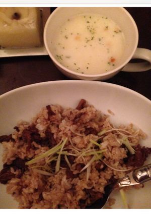 ガーリックステーキ炒飯-レシピのメイン写真