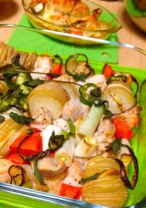 野菜と肉のオーブングリル焼き-レシピのメイン写真