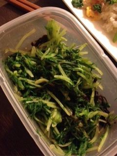 水菜と昆布のおひたし-レシピのメイン写真