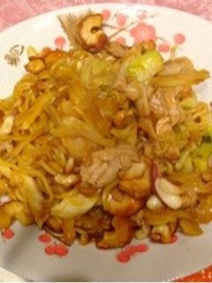 竹輪入り ソース焼きそば-レシピのメイン写真