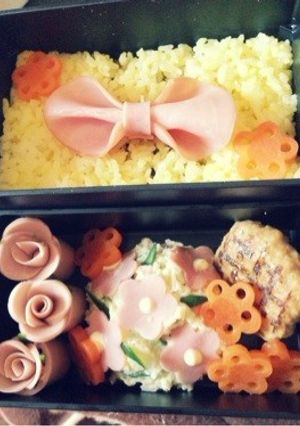 2014.04.01♡彼のお弁当♡-レシピのメイン写真