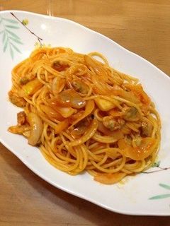 あさりゴロゴロトマトパスタ-レシピのメイン写真