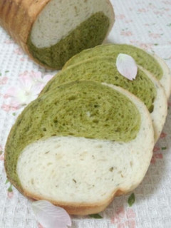 さくら抹茶のラウンドパン-レシピのメイン写真