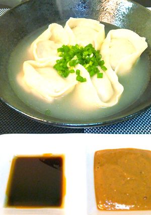 【松橋】皮も手作りで節約ぷるぷる水餃子！-レシピのメイン写真