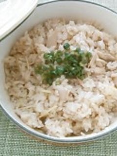 ☆ツナとしょうがの炊き込みご飯☆-レシピのメイン写真